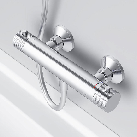 Смеситель для душа AM.PM Libre F6040000 термостат, хром-7